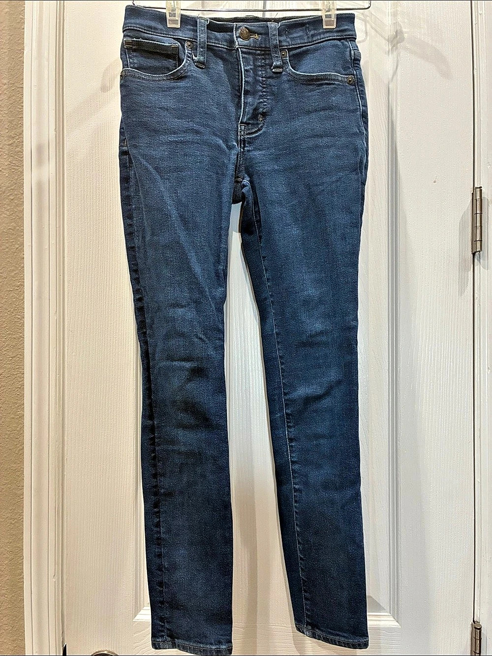 Madewell 9" Mid-Rise Skinny Mid-Rise Skinny Jeans in Blue Waist 24